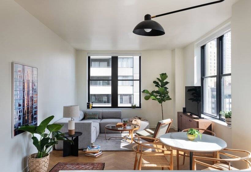 带1个卧室的高级公寓, Roost Detroit