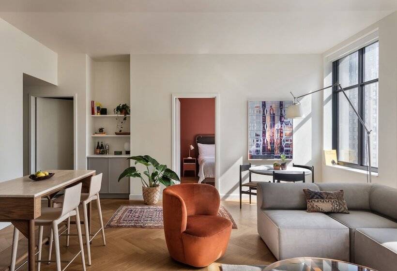 带2个卧室的公寓, Roost Detroit