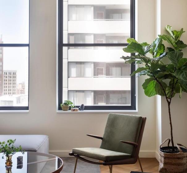 带1个卧室的高级公寓, Roost Detroit