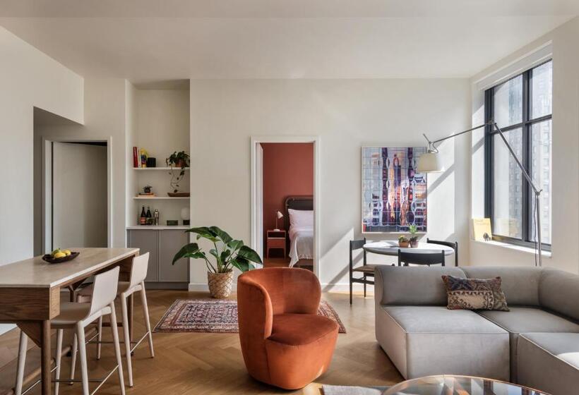 带1个卧室的顶楼公寓, Roost Detroit