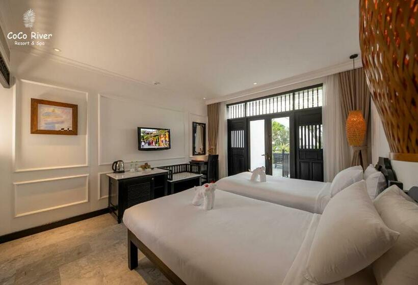 اتاق استاندارد با چشم‌انداز باغ, Hoi An Coco River Resort & Spa