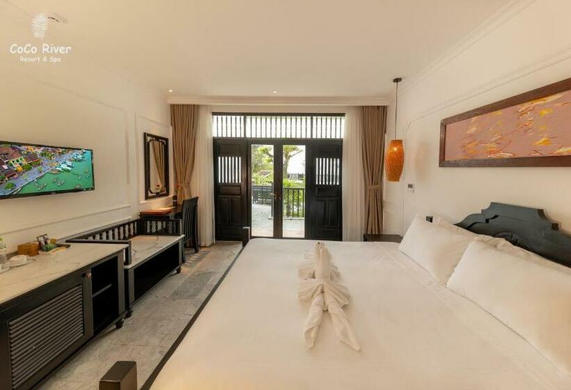 اتاق استاندارد با چشم‌انداز باغ, Hoi An Coco River Resort & Spa