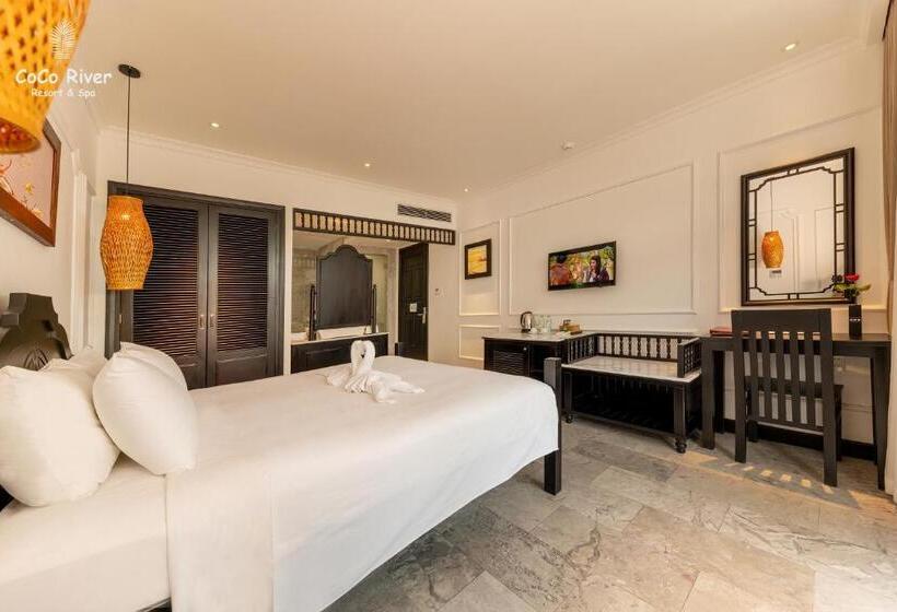 اتاق استاندارد با چشم‌انداز باغ, Hoi An Coco River Resort & Spa