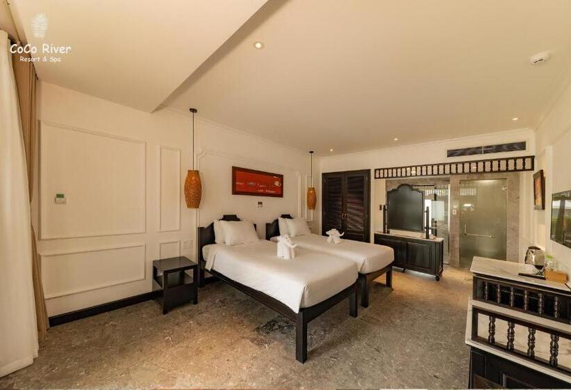 اتاق استاندارد با چشم‌انداز باغ, Hoi An Coco River Resort & Spa