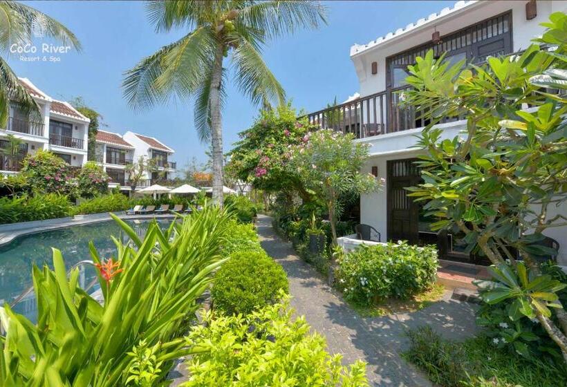 اتاق استاندارد با چشم‌انداز استخر, Hoi An Coco River Resort & Spa