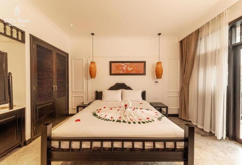 اتاق لوکس با بالکن, Hoi An Coco River Resort & Spa