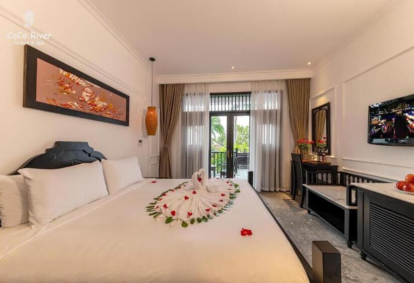 اتاق لوکس با بالکن, Hoi An Coco River Resort & Spa