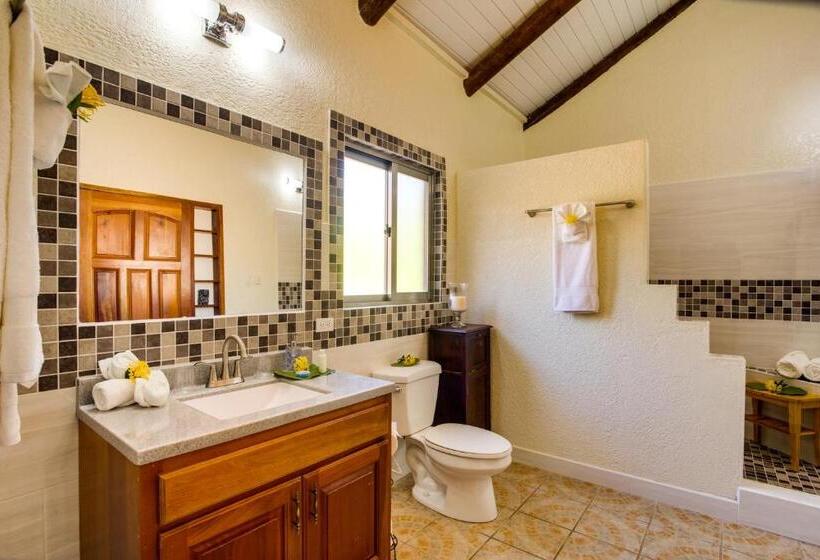 מיטת קינג בסוויטה, Mariposa Belize Beach Resort