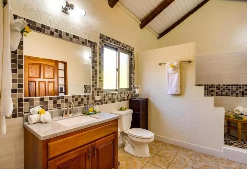 キングサイズベッドのスイートルーム, Mariposa Belize Beach Resort