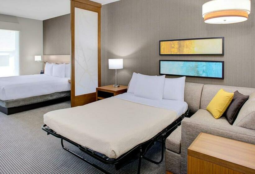 带大床的标准间, Hyatt Place Dallas/allen
