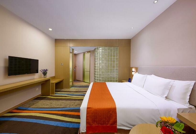 수피리어 룸, Guangzhou Baiyun Airport Rejoice By Argyle Hotel Rehe Metro Exit B   Free Shuttle Bus Is Provided Du