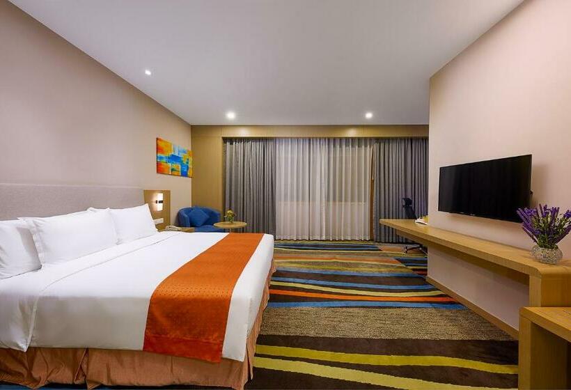 스탠다드 룸, Guangzhou Baiyun Airport Rejoice By Argyle Hotel Rehe Metro Exit B   Free Shuttle Bus Is Provided Du