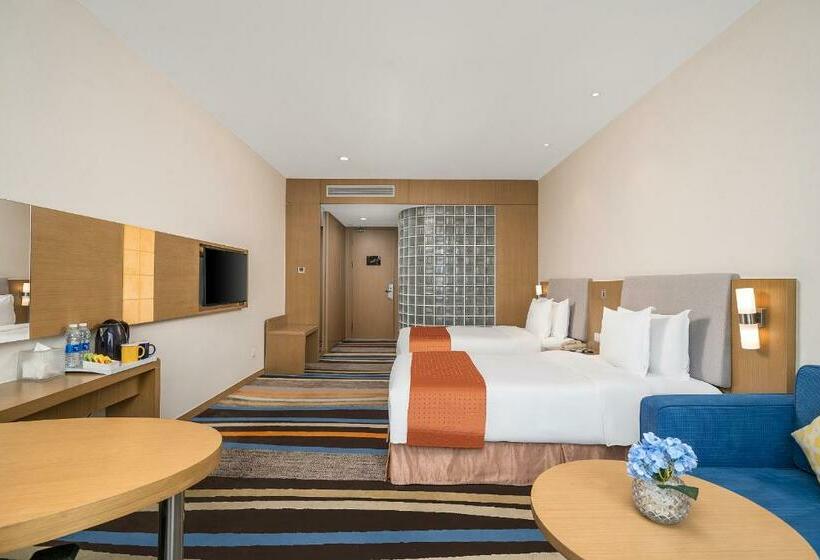 스탠다드 룸, Guangzhou Baiyun Airport Rejoice By Argyle Hotel Rehe Metro Exit B   Free Shuttle Bus Is Provided Du