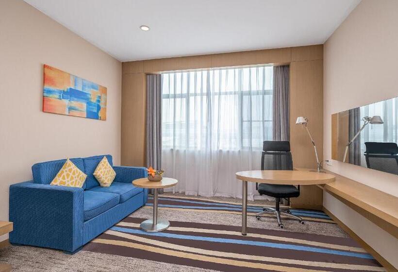 장애인을 위한 스탠다드 룸, Guangzhou Baiyun Airport Rejoice By Argyle Hotel Rehe Metro Exit B   Free Shuttle Bus Is Provided Du