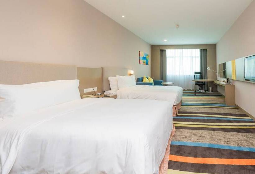 스탠다드 룸, Guangzhou Baiyun Airport Rejoice By Argyle Hotel Rehe Metro Exit B   Free Shuttle Bus Is Provided Du