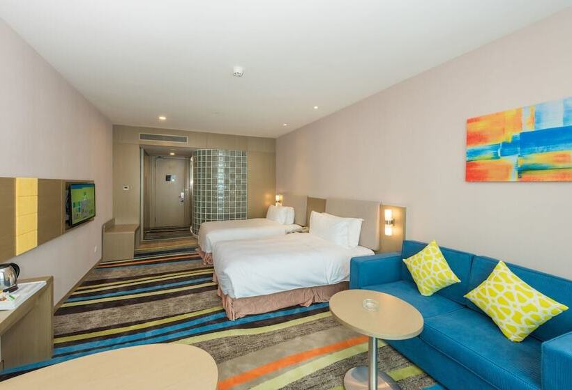 수피리어 룸, Guangzhou Baiyun Airport Rejoice By Argyle Hotel Rehe Metro Exit B   Free Shuttle Bus Is Provided Du