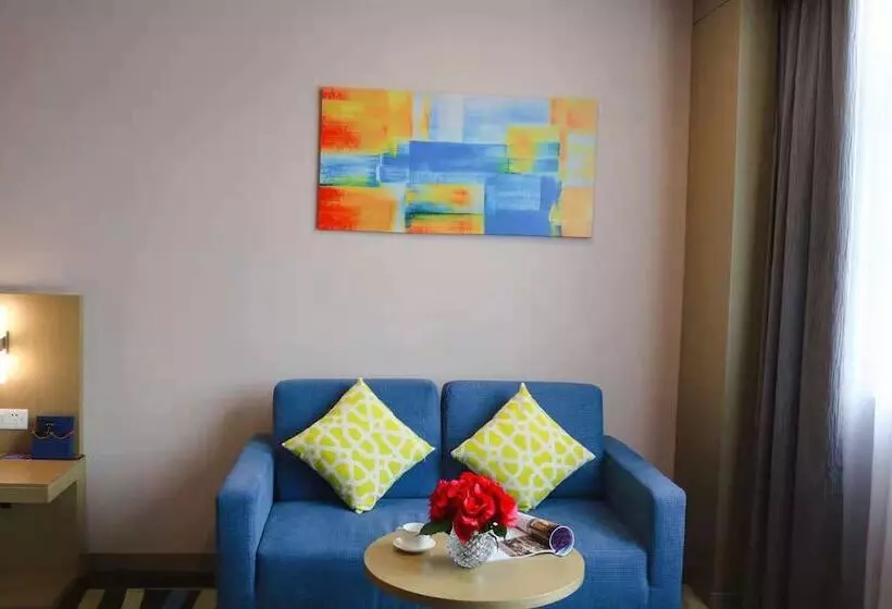 Deluxe-huone, Guangzhou Baiyun Airport Rejoice By Argyle Hotel Rehe Metro Exit B Free Shuttle Bus Is Provided Du