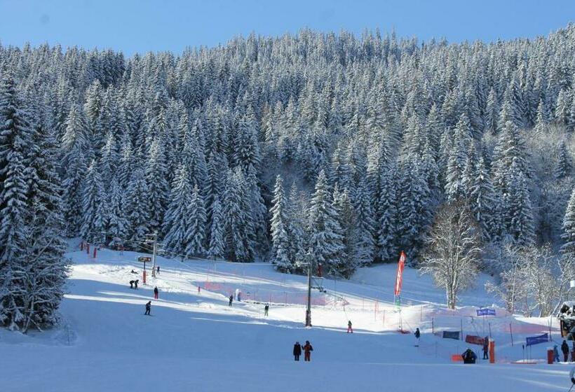 标准工作室带阳台, Residence Britania Cles Blanches