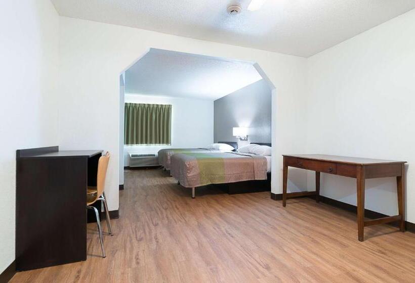 스탠다드 룸 킹사이즈 침대, Motel 6new Iberia, La
