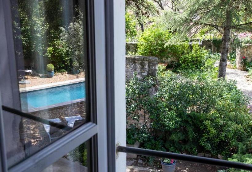 חדר סטנדרט נוף לגינה, Le Jardin De Mazan