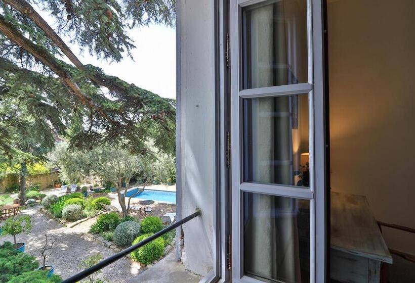 חדר סטנדרט נוף לגינה, Le Jardin De Mazan