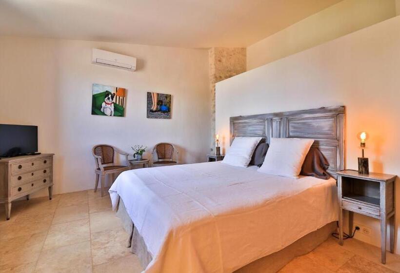 غرفة قياسية مطلة على الجبل, Le Jardin De Mazan