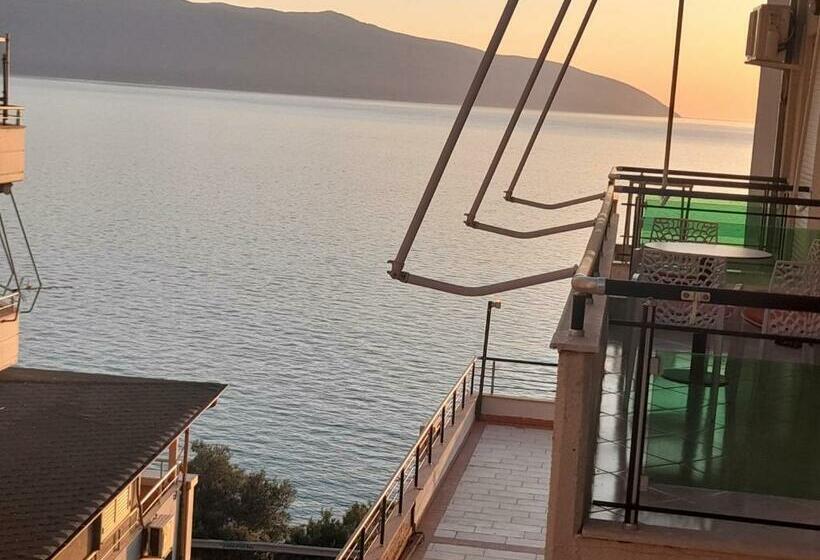 חדר דלוקס עם מרפסת נוף לים, The Blue Horizon