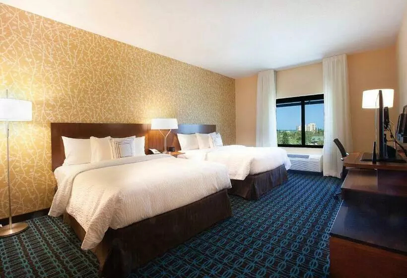 シングルデラックスルーム, Fairfield Inn & Suites By Marriott Clearwater Beach