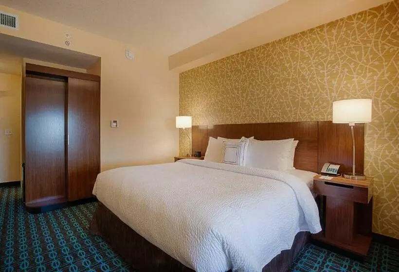 キングサイズベッドのスタンダードルーム, Fairfield Inn & Suites By Marriott Clearwater Beach