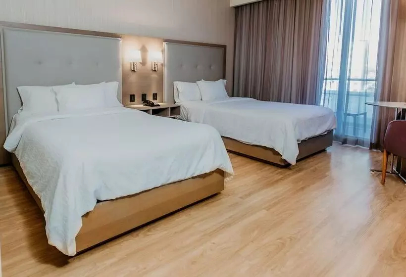 ２ダブルベッドのスタンダードルーム, Hilton Garden Inn Silao Aeropuerto Bajio