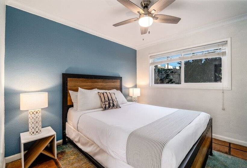 庭の見える1ベッドルームアパートメント, Sand Castle Inn