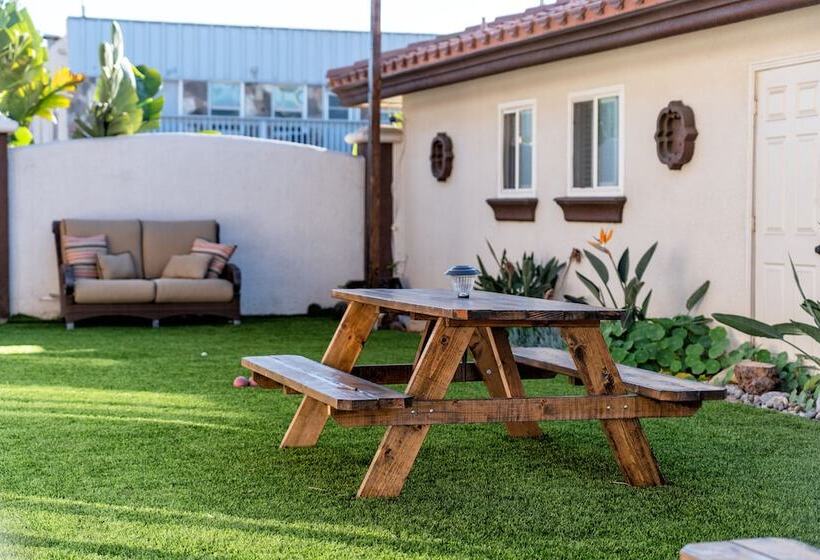 庭の見える1ベッドルームアパートメント, Sand Castle Inn