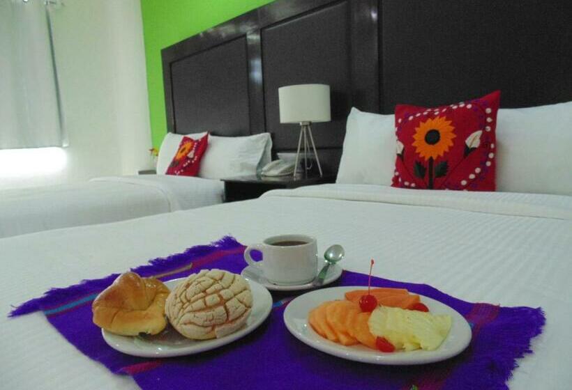 غرفه قياسيه سريرين مزدوجين, Chiapas Hotel Express