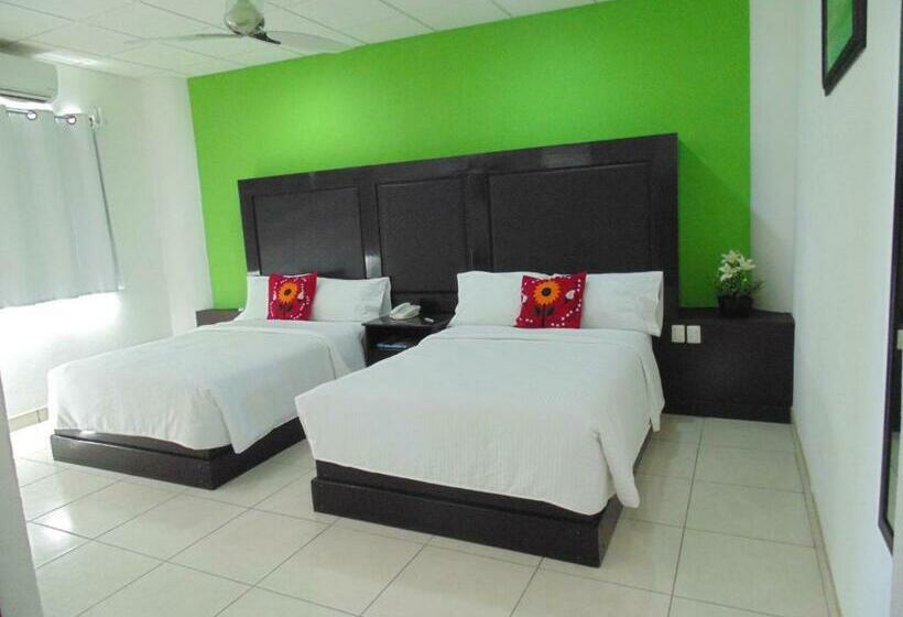 Quarto Estandar 2 Camas Casal, Chiapas Hotel Express