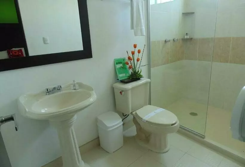 キングサイズベッドのスタンダードルーム, Chiapas Hotel Express