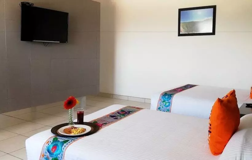 ２ダブルベッドのスタンダードルーム, Chiapas Hotel Express