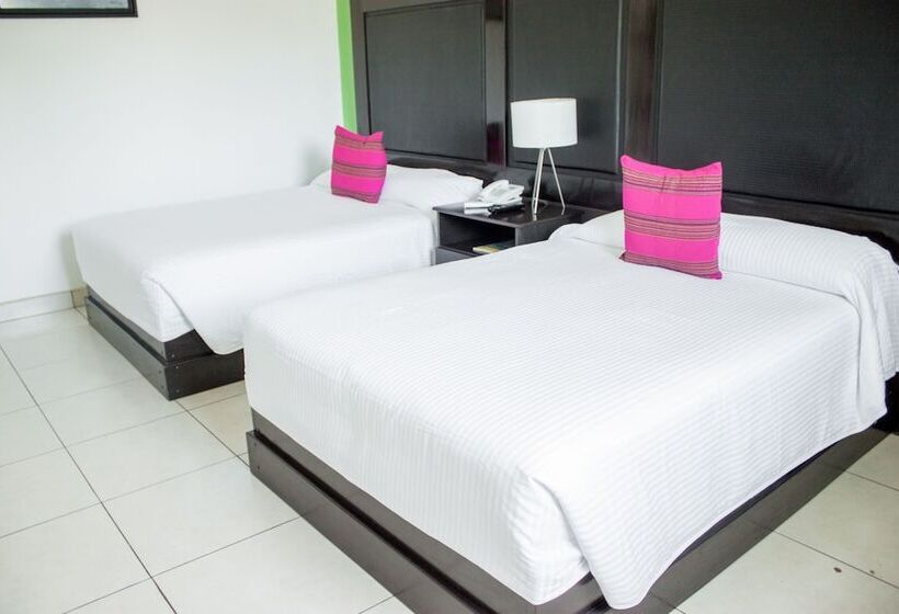 غرفه قياسيه سريرين مزدوجين, Chiapas Hotel Express