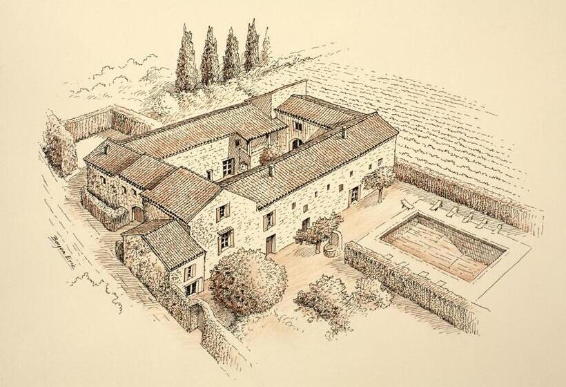 غرفة عائلية, Maison D Hôtes Lou Geneste