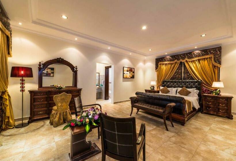 别墅: 1间卧室带游泳池, Boudl Al Nakheel