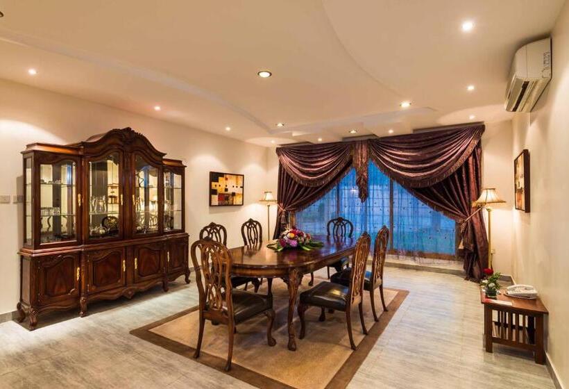 别墅: 1间卧室带游泳池, Boudl Al Nakheel