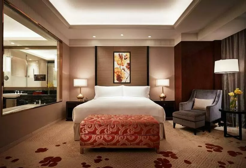 キングサイズベッドのスタンダードルーム, Fairmont Chengdu