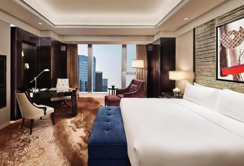 キングサイズベッドのスタンダードルーム, Fairmont Chengdu