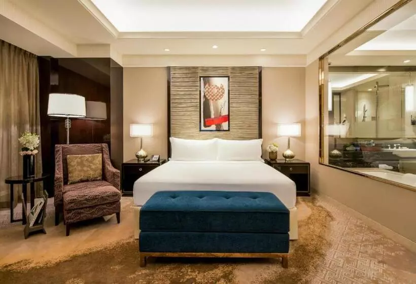 キングサイズベッドのスタンダードルーム, Fairmont Chengdu