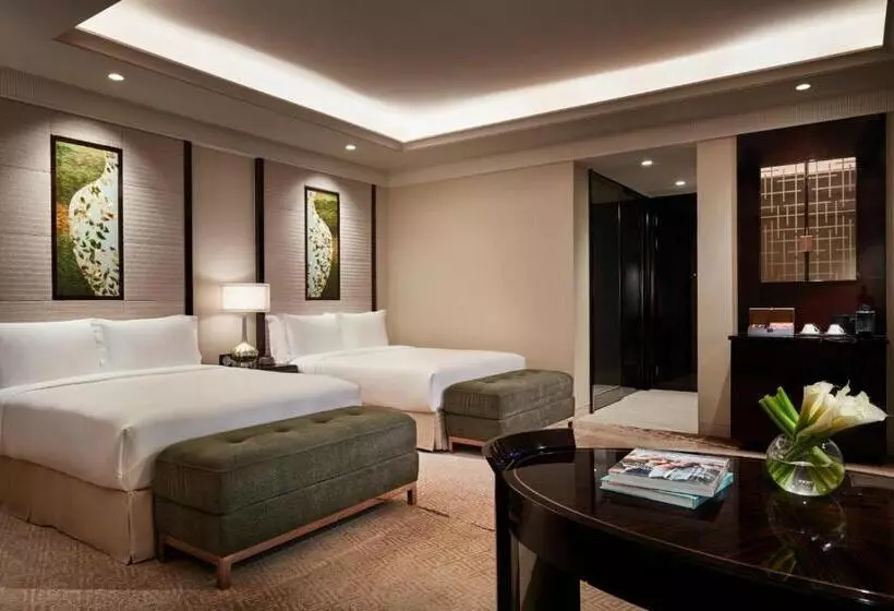 キングサイズベッドのスタンダードルーム, Fairmont Chengdu