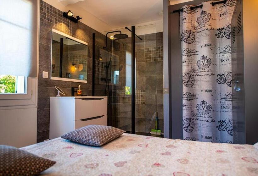 Номер Стандарт Вид на Бассейн, Chambre D Hôtes Villa De La Sueur Au Bonheur