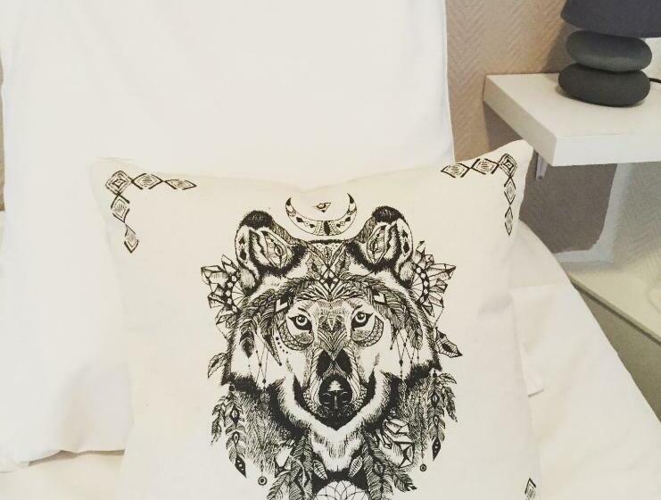 家庭房间共用浴室, Hôtel Alizéa