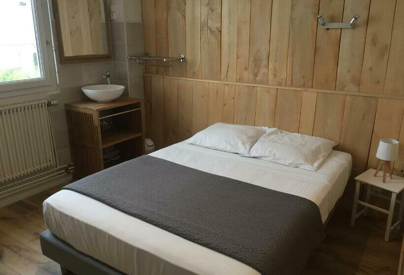 带共用浴室的标准房间, Hôtel Alizéa