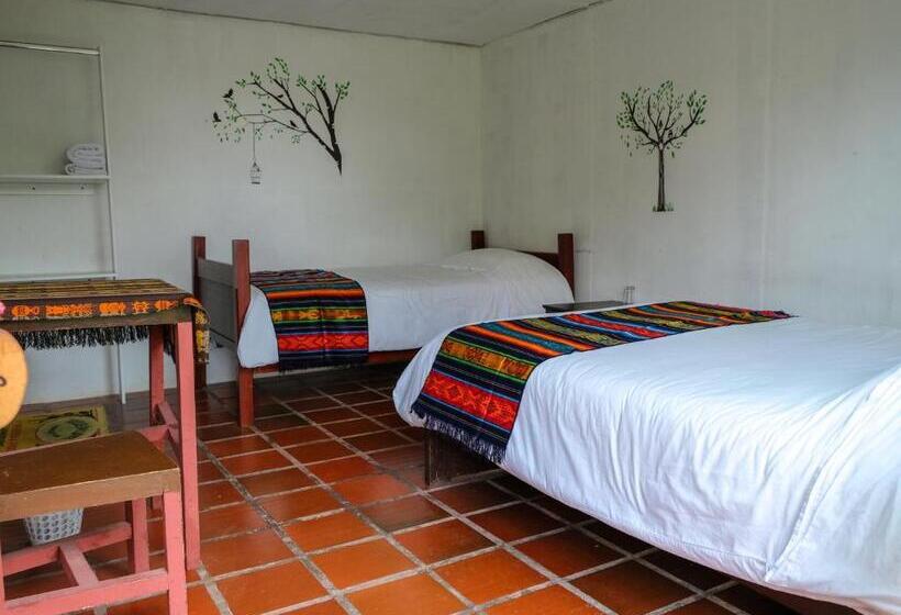 スタンダード４人部屋, Hosteria Colibri Aeropuerto