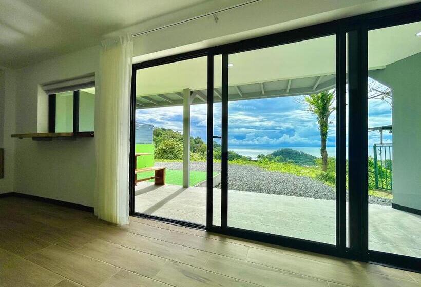 جناح مطلّ علي البحر, Pura Natura Lodge Manuel Antonio