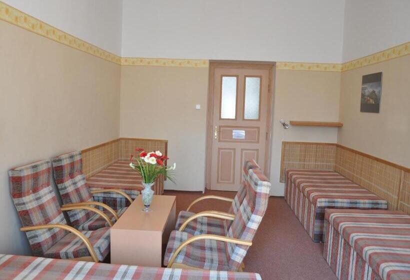 家庭房间共用浴室, Hostel Děčín